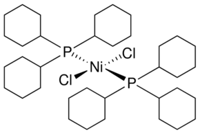 Bis(tricyclohexylphosphine)nickel(II) chloride Chemical Structure